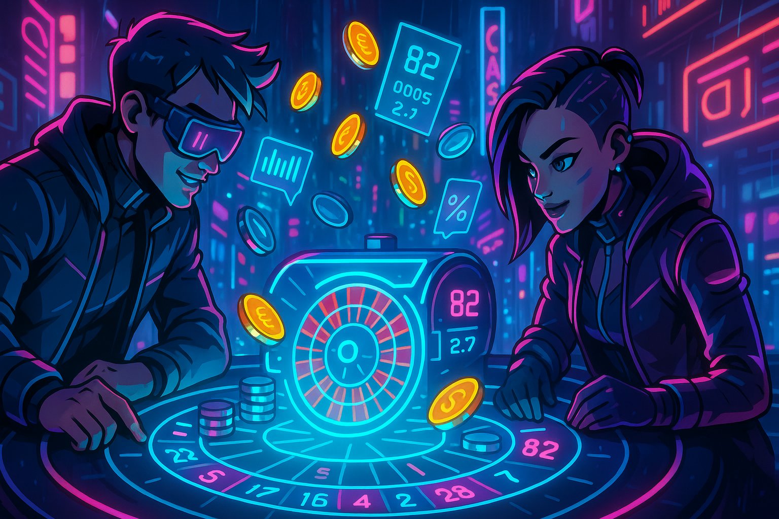 Online Casino ဂိမ်းများ ကစားနေသော မြင်ကွင်း — Baccarat Live Dealer